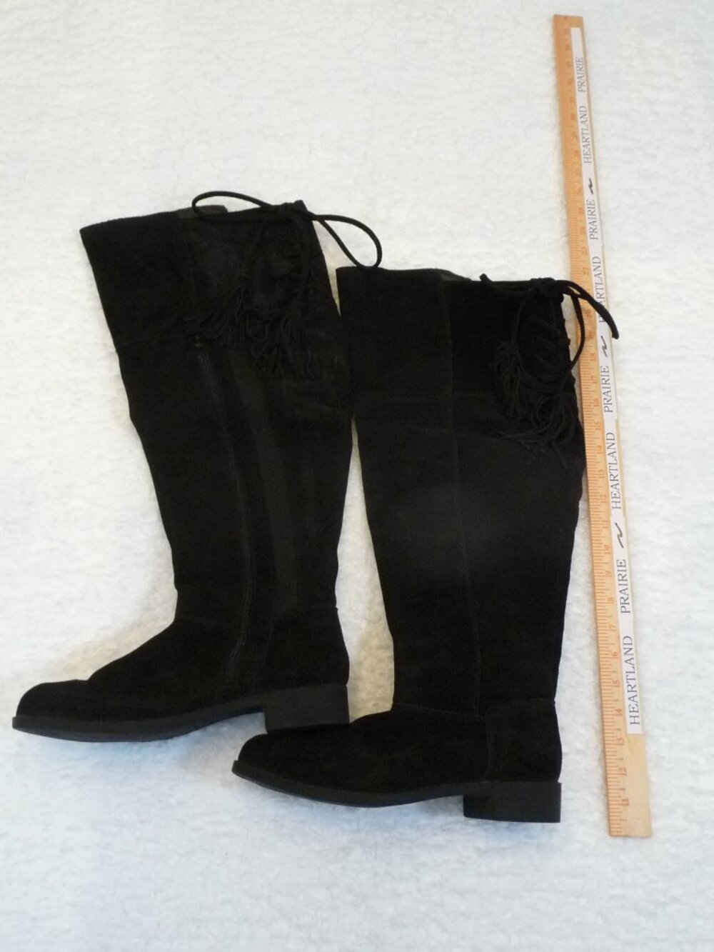 TORRID Over the Knee Boots - Black Suede, 8.5W